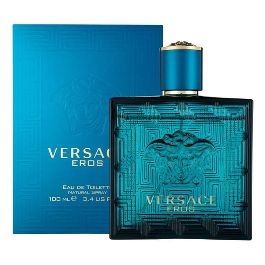 Perfume para caballero versace eros eau azul