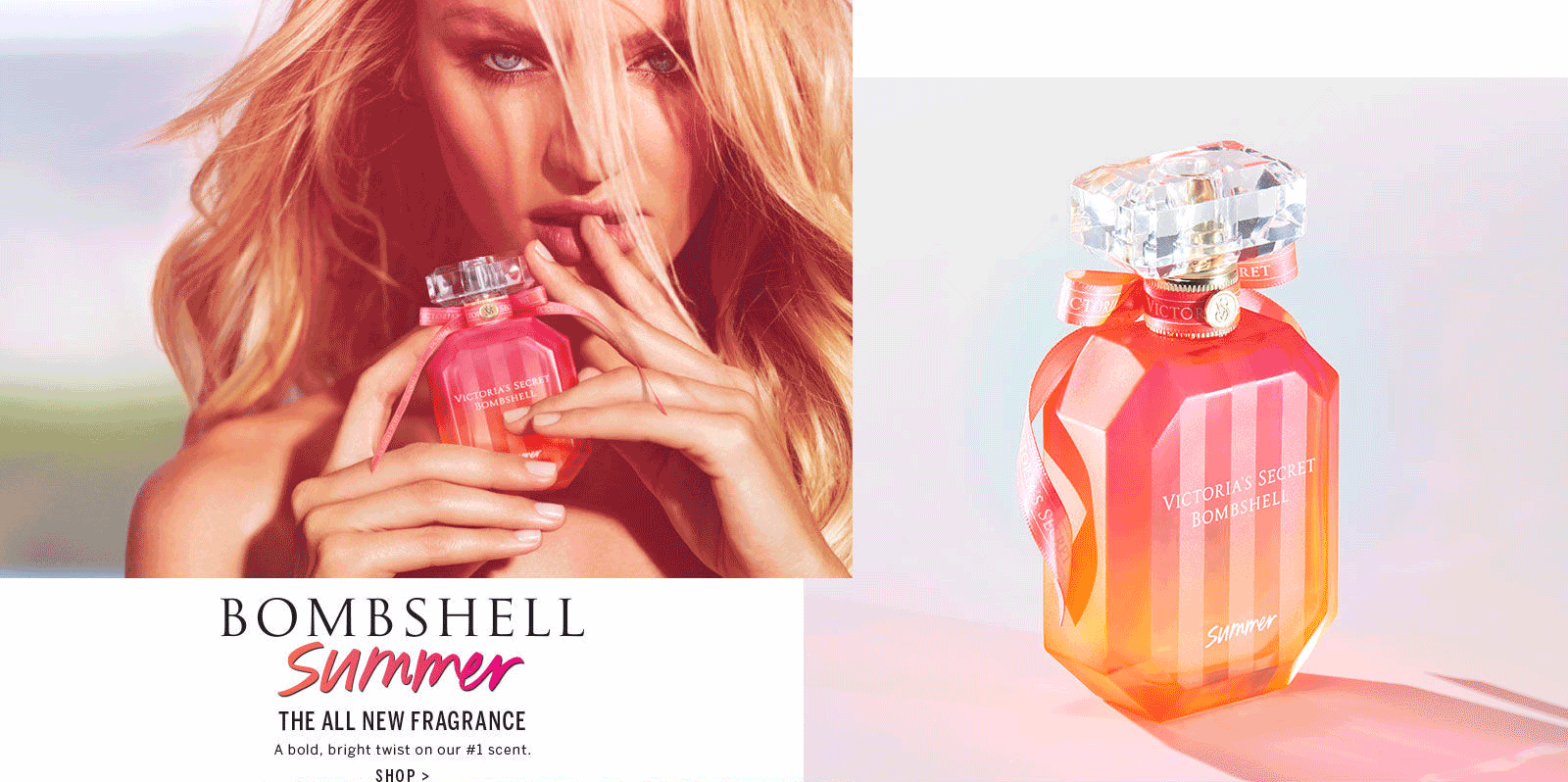 Gif de perfume VICTORIA'S SECRET BOMBSHELL