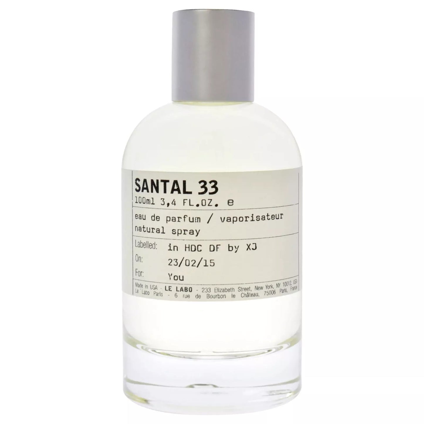 Imagen de perfume LE LABO SANTAL 33