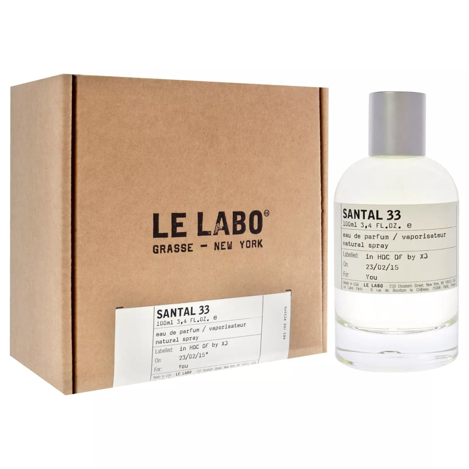 Imagen de como viene el perfume SANTAL 33